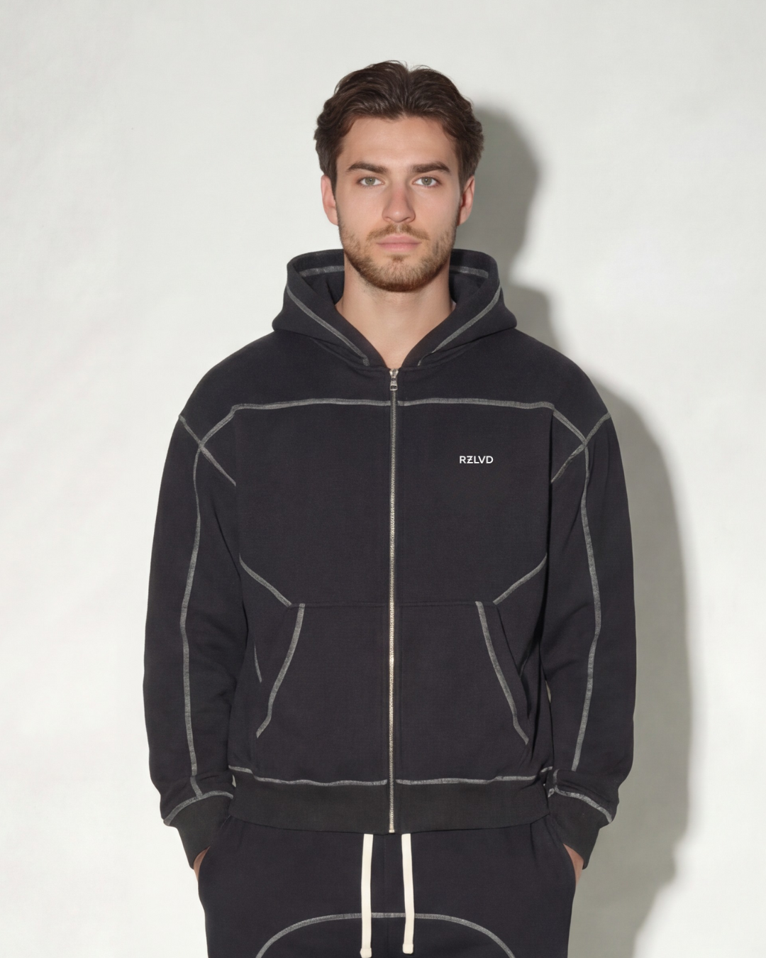 Urban Luxe Zip Hoodie