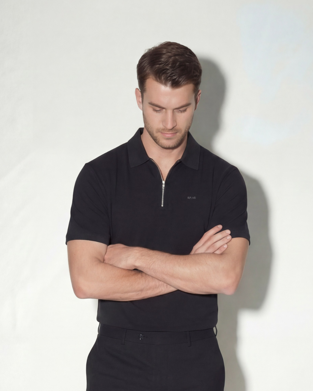 Half-Zip Polo