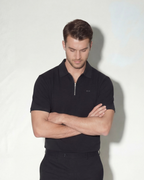 Half-Zip Polo