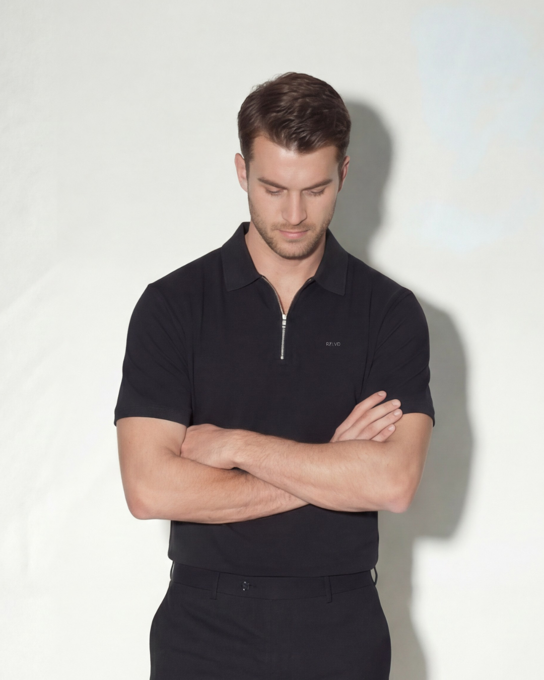 Half-Zip Polo