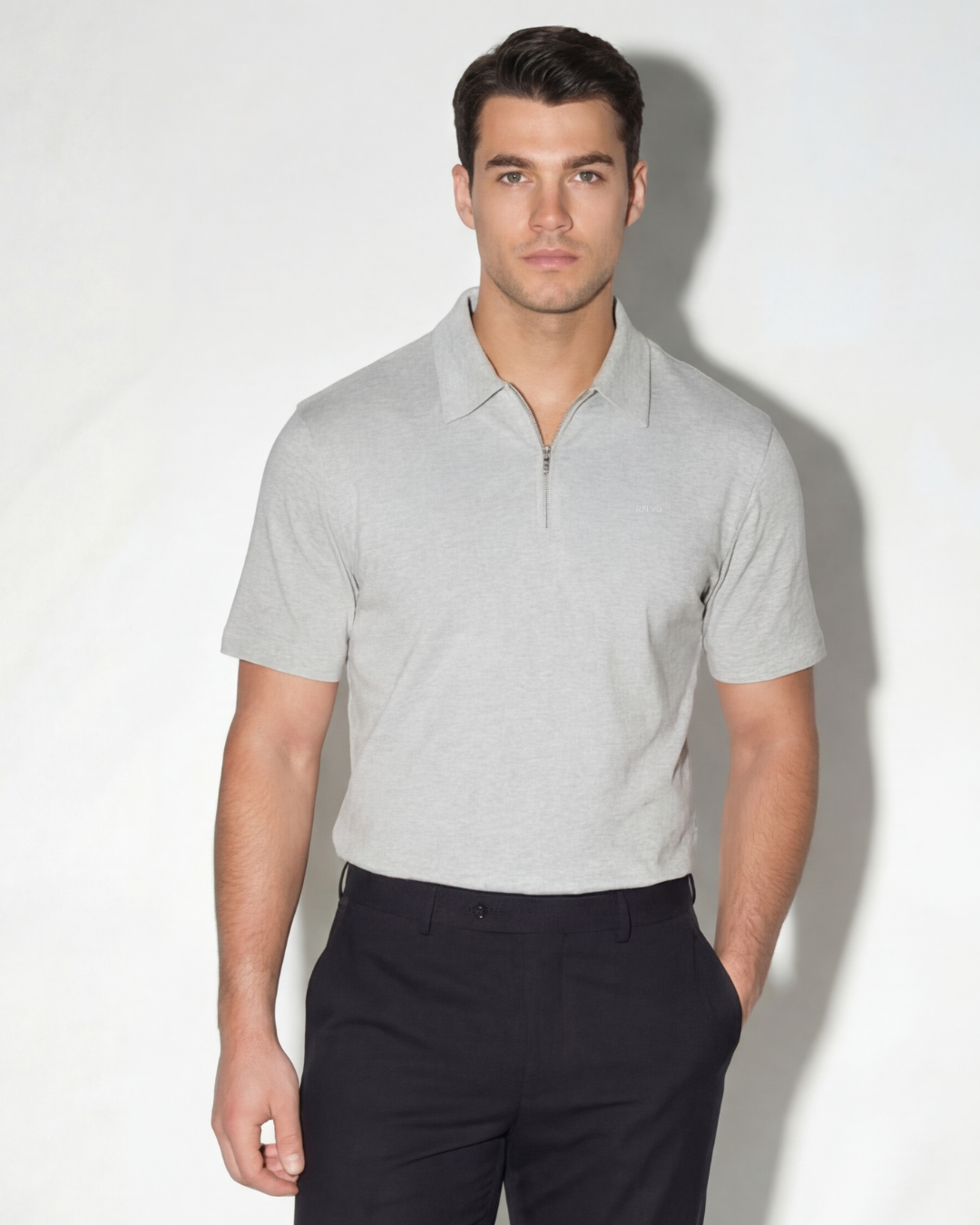 Half-Zip Polo