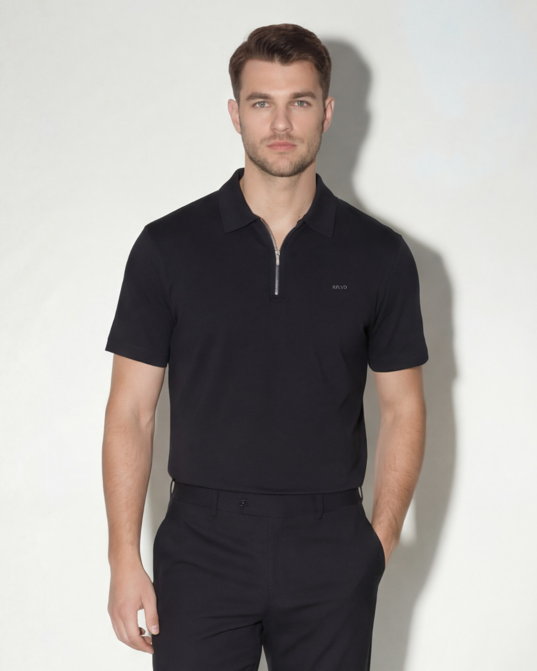Half-Zip Polo